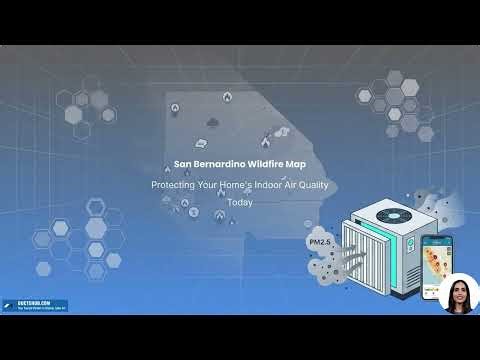 San Bernardino CA Live Wildfire and Smoke Map Today: Locations and Risks