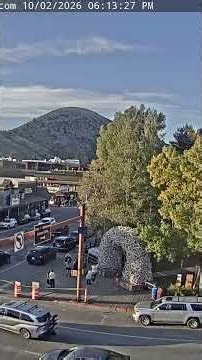 SeeJH.ai: #JacksonHole Cache Street - Oct 2, 2026 #Timelapse