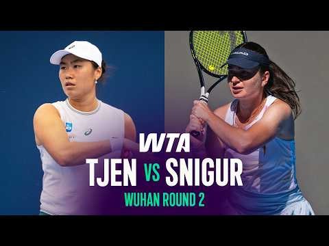 Janice Tjen vs. Daria Snigur | 2026 Wuhan Round 2 | WTA Match Highlights