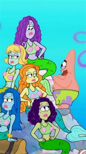 SpongeBob & Patrick Meet Some Mermaids 🧜‍♀️