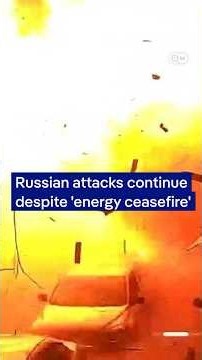 Russian attacks continue despite Trump’s ‘energy ceasefire’ | DW News