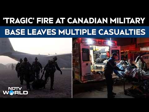 Canadian Military Base Fire: Major Fire Leaves Multiple Casualties, Triggers Massive Emergency Ops