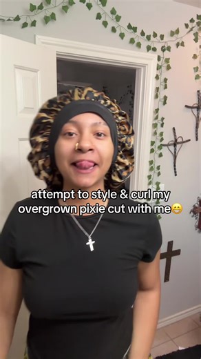 Pixie Cut Styling and Curling Tutorial