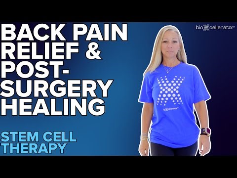 Back Pain Relief & Post-Surgery Healing: Tiffany’s Stem Cell Journey