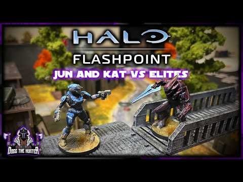 Noble vs ELITES!! HALO FLASHPOINT BATTLE REPORT!!