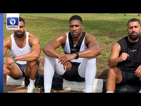 Anthony Joshua, Family, Well-Wishers Gather For Ghami, Latif's Funeral Prayer At London Mosque