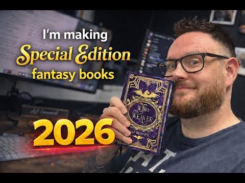 I'm Making Special Edition Fantasy Books In 2026