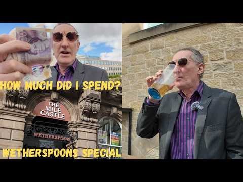 Visiting All Five Wetherspoons in Newcastle City Centre🍺 How Far Does £50 Get You?!!!