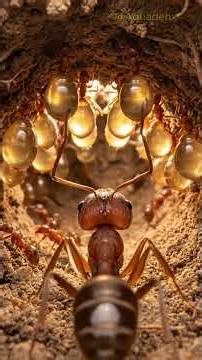 What Was Hiding Inside This Honeypot Ant Colony? #wildlife #turtle #nature