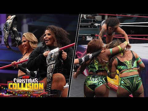 Babes of Wrath vs Maya World & Hyan: MATCH HIGHLIGHTS | AEW Collision, 12/25/25