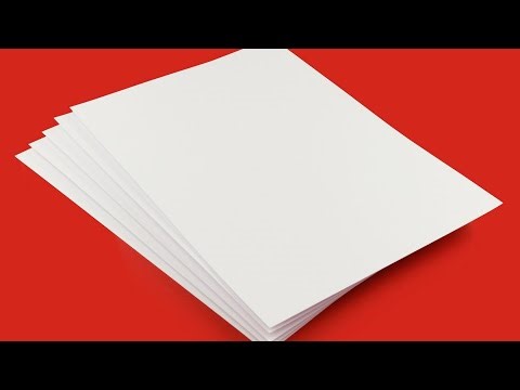 Sorting through paperwork (loop) - sound effect