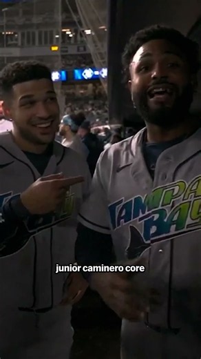 Junior Caminero is a quote machine! 🗣️