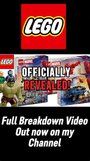 LEGO Spider-Man 2026 Sets Just Revealed #lego #legomarvel