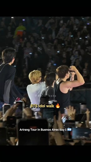 BTS Idol walk in Buenos Aires day 1 🔥#btsworldtour2026 #btsinargentina