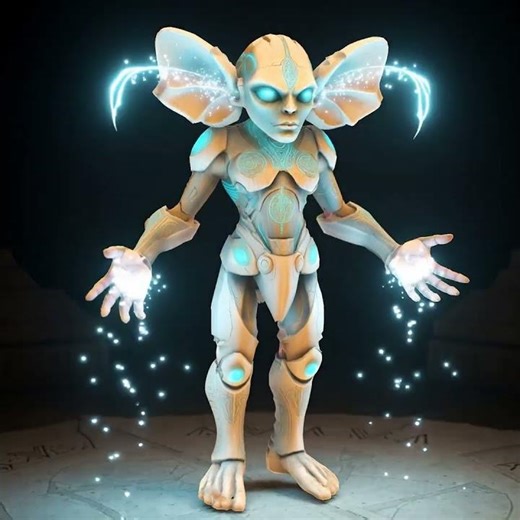 Desert Relic Guardian | Ancient Alien CGI Character Animation