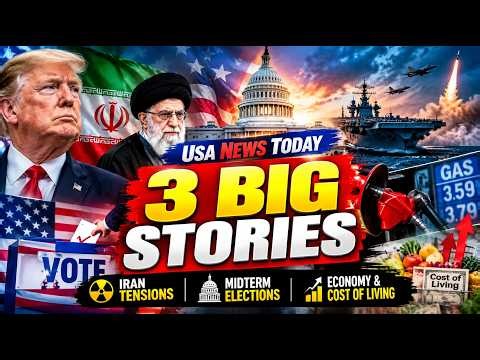 🇺🇸 US News Today – Latest American Politics, Iran Tensions & Economic Updates
