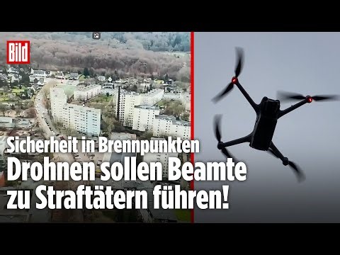 SILVESTER: Können DIESE Drohnen Böller-Chaoten aufspüren? Polizei in Hamburg überwacht Brennpunkte!