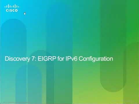 Cisco CCNP Implementing IP Routing v2 0 Module 2 EIGRP Implementation Lesson 4