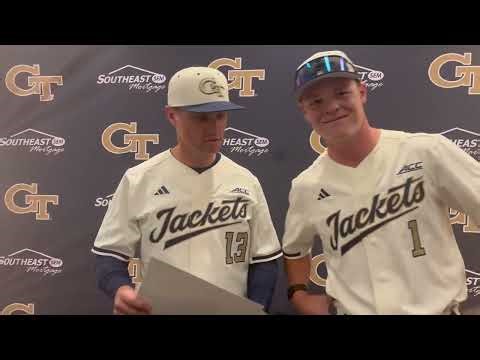GT BSB: James Ramsey and Parker Brosius postgame press conference (Duke - May 8, 2026)