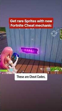 How to find Cheat Codes to get Fortnite Override Sprites!