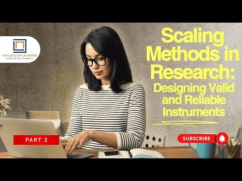 Scaling Methods in Research|S2|Primary Measurement Scales|NLD