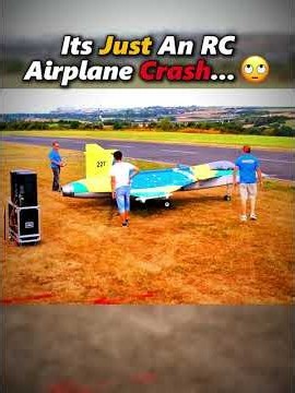 Its Just An RC F16 Airplane Crash... Air India 182 💔