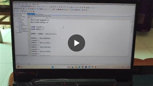 #embeddedsystems #atmega16 #microcontroller #electronics #proteus… | Manish Singh Parihar