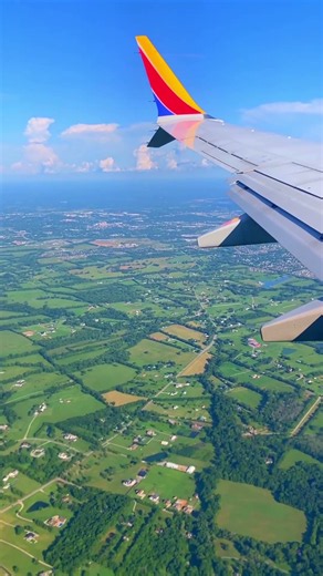 Flying Somewhere Over Kentucky #flying #flight #southwest #airplane #travel