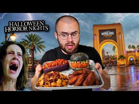 I went to Halloween Horror Nights by myself just for the food (Universal Studios Florida 2026)