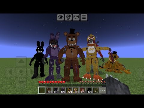 Five Nights At Freddy's 2 Mod in Minecraft PE
