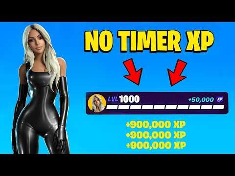 NEW BEST *NO TIMER* FORTNITE XP MAP to FARM & LEVEL UP FAST in FORTNITE CHAPTER 7! (107,000!)