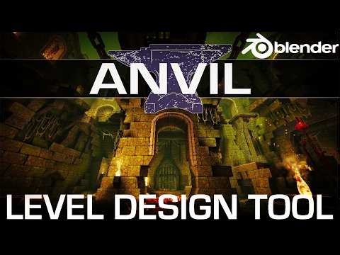 TrenchBroom in Blender? Meet the Anvil Level Design Tool!