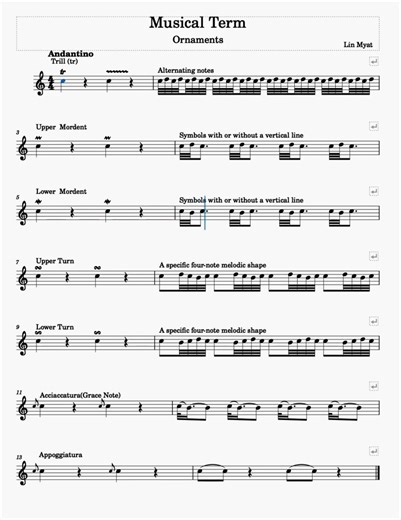 TRANSPOSING INSTRUMENTS