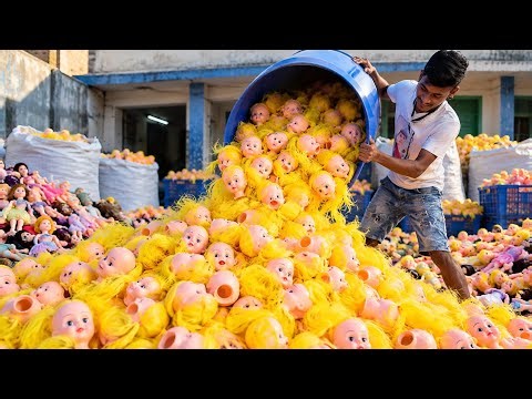 Amazing Barbie Doll Manufacturing Complete Process | How Barbie Dolls Are Made