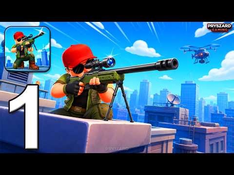 Headshot Fury: Sniper Game - Gameplay Walkthrough Part 1 - Sniper Game (iOS, Android)