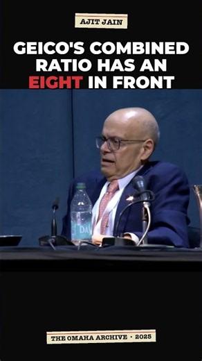Ajit Jain: GEICO's Combined Ratio Has An Eight In Front
