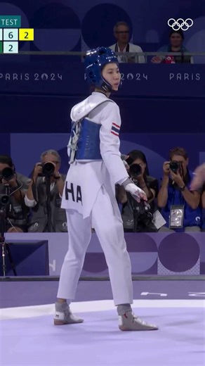 Panipak "Tennis" Wongpattanakit cemented her legacy at #Paris2024 in one final golden performance.