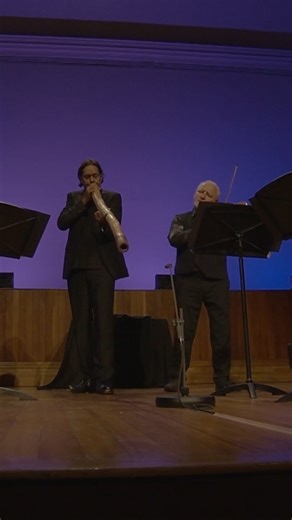 William Barton will join creative forces with Britain’s legendary Brodsky Quartet on the Concert Hall stage next month. Don't miss this unique evening of didgeridoo virtuosity and international chamber music royalty 🎼 📅 Thursday 26 February, 7pm Presented by QPAC and supported by British Council Australia. | QPAC