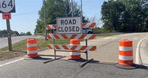 Western Freeway entrance in Portsmouth closed for sound wall work