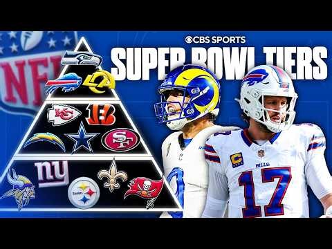 Breaking down every team's chance to make the Super Bowl BY TIERS