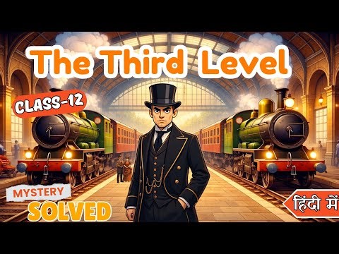 The Third Level Class 12 Chapter 1 | Animated | Detailed Explanation in हिंदी | Vistas 📚✨