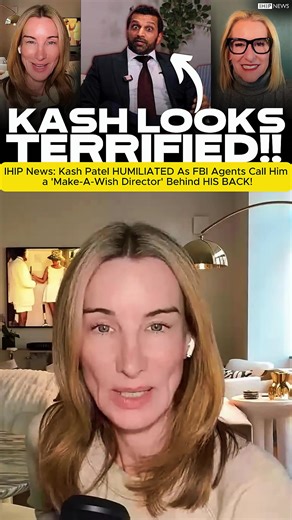 IHIP News: Kash Patel HUMILIATED As FBI Agents Call Him a 'Make-A-Wish Director' Behind HIS BACK!