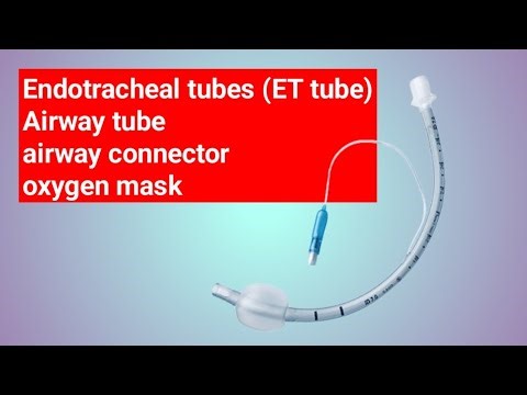 Endotracheal tube , connector,airway ,mask anaesthesia equipment explained in detail