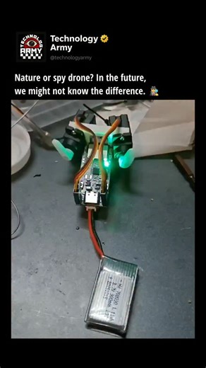 TechnologyARMY on Instagram: "Nature is the world’s finest engineer—and copying it is anything but easy. This mechanical bionic butterfly, built by talented Chinese students, shows just how far biomimicry has come. 🇨🇳 Recreating something as effortless as a butterfly’s flight requires extreme precision, ultra-lightweight design, and advanced mechanics. Every gram matters. Every movement must be perfect. But beyond the beauty lies a bigger question. As machines become more lifelike, will we adm