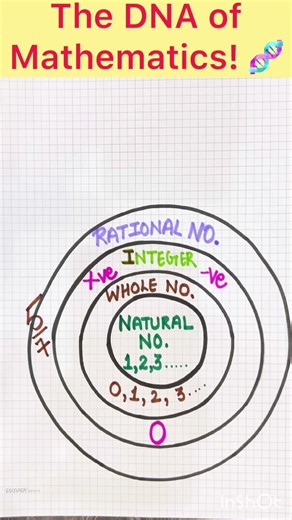 Number system mystery solve🔢 The ultimate method to learn✅#maths #class9maths #numbersystem #reel