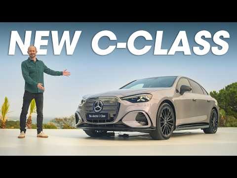 New Mercedes C-Class Electric First Look – RIP Tesla Model 3?