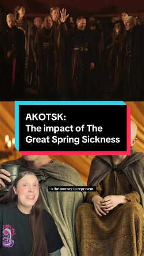 Replying to @Mariana Luna Between season 1 and season 2 of A Knight of the Seven Kingdoms, the Great Spring Sickness arrives and devastates Westeros @Game of Thrones @HBO Max #aknightofthesevenkingdoms #dunkandegg #westeros #housetargaryen #asoiaf