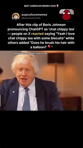 Boris Johnson’s Chat Chippy Tea glitch is the viral crossover we didn't see coming 🍟 #borisjohnson