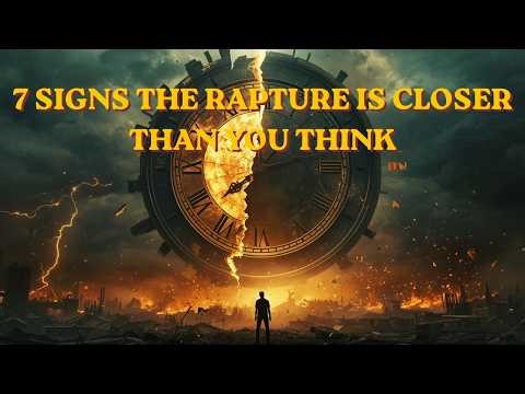 7 Signs the Rapture Is Closer Than You Think (Bible Prophecy Explained)