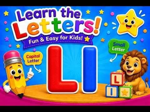 Learn Letter L with Clay! | Capital L & Small l | Preschool ABC Song for Kids